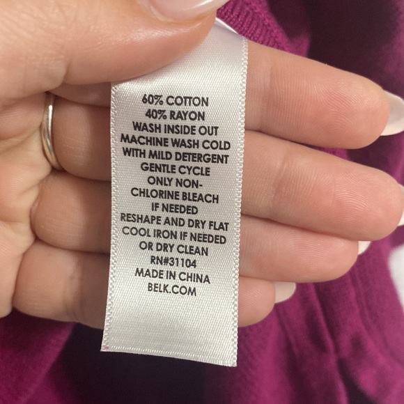 Crown & Ivy Cowl Neck Sweater Size L - Picture 6 of 9